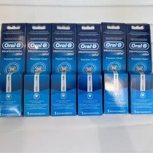 Oral-B Professional Precision Clean Toothbrush Heads Lot of 6